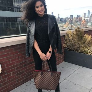 Top Shop Faux Leather Jacket